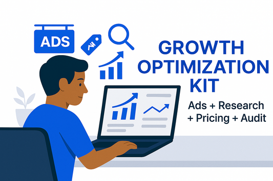 Growth Optimization Kit – Ads + Research + Pricing + Audit (3 Month Package)